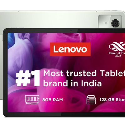 Lenovo Tab M11|11 inch|90 Hz 400 nits Display|8GB RAM|128GB ROM|Quad Speakers|Wi-Fi|Seafoam Green