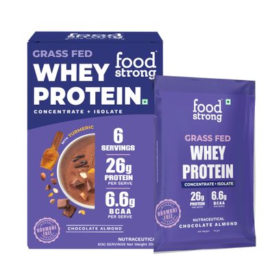 Whey Protein Powder | Concentrate - Isolate | Chocolate Almond | Hormone Free