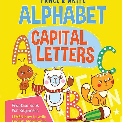 Alphabets Writing Book - Capital Letters (Practice)