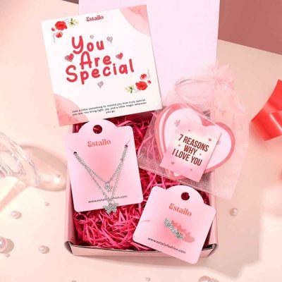 Butterfly Necklace, Ring & Gift Card Combo | Mother's Day