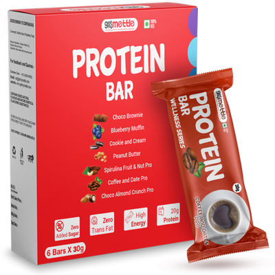 Getmymettle Coffee And Date Pro Protein Bar | Each 30G Bar | Protein Bars (Coffee And Date)