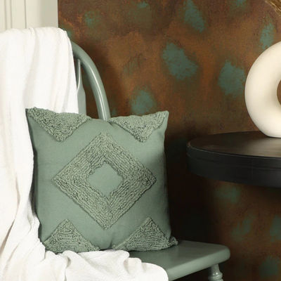 Loop Tufted Cushion Cover | Green