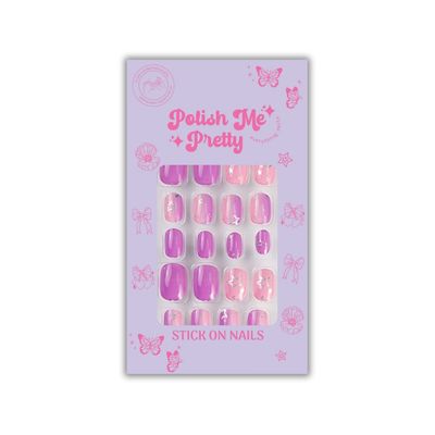 Kids Stick On Nails Pixie