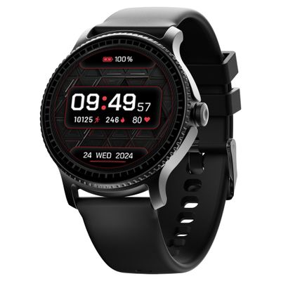 Lunar Discovery Smartwatch | 1.34" Display | BT Calling - Active Black