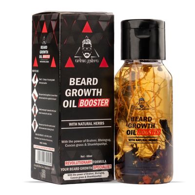 Beard Booster Growth Oil | Enriched With Natural Herb & Jadibuti | Fills Patchy Beard