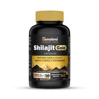 Himalaya Shilajit Gold Capsules | Natural Health Support