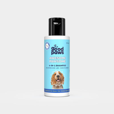 Good Paws Awesome Pawsome 4 In 1 Dog Shampoo Moisturizing And Conditioning