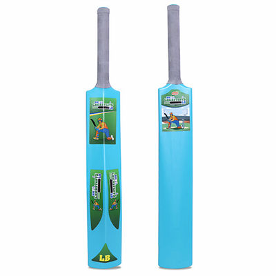 Big Turf Cricket Bat, for Kids & Adults 15+ | Indoor/Outdoor | Blue - 34.5 in