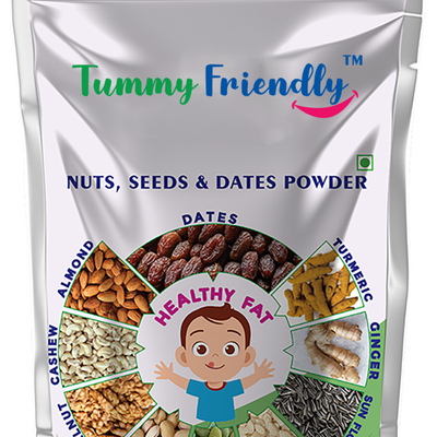 Tummy Friendly Nuts Seeds Powder | Baby Cereal | Dry Fruit Powder | Organic Farm Baby Food
