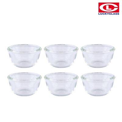 Luckyglass 50 ml Glass Chatni/ Sauce Bowl