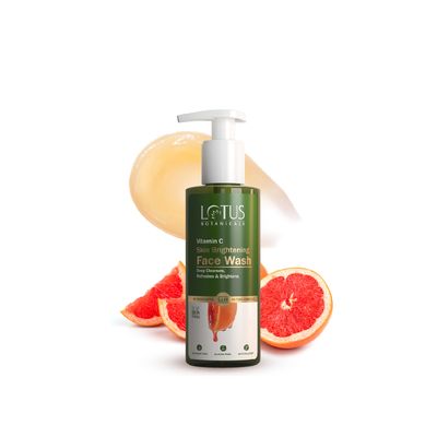 Skin Brightening Face Wash Vitamin C Sulphate Silicon & Chemical Free All Skin Types