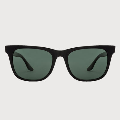 John Jacobs By Lenskart Unisex Acetate Wayfarer Sunglasses | Black - L