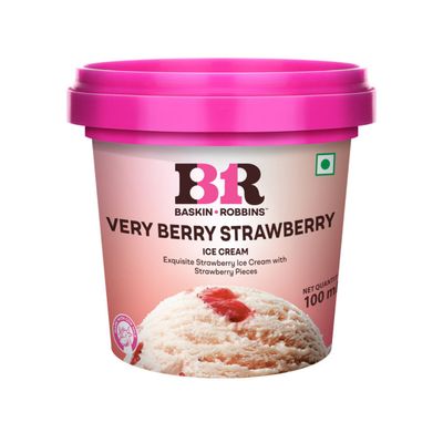 Very Berry Strawberry Ice Cream Cup