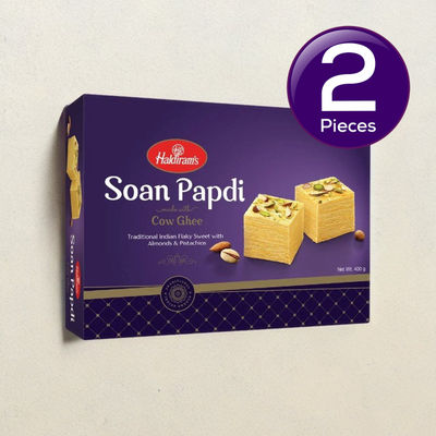 Cow Ghee Soan Papdi by Haldiram's Combo