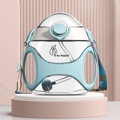 Tritan Bumble 330 ml Baby Sipper Water Bottle Blue