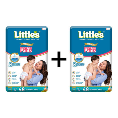 Comfy Baby Diapers | Pant Style | 2XL | 48 pcs Combo
