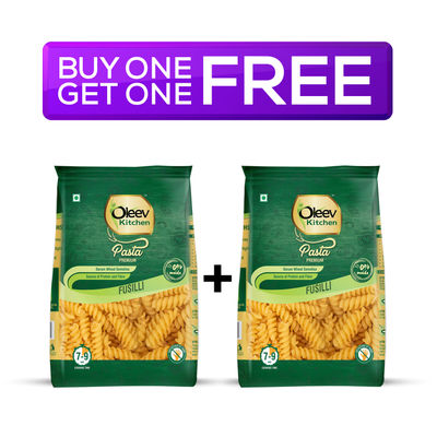 Premium Fusilli Pasta No Maida Source Of Protein And Fibre Combo