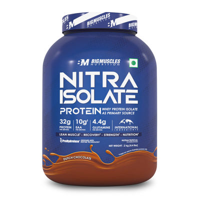 Nitra Isolate with ProHydrolase Enzyme for Faster Absorption Dutch Chocolate