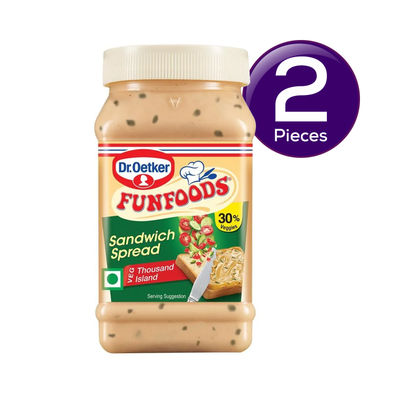Dr. Oetker FunFoods Veg Sandwich Spread Thousand Island Combo