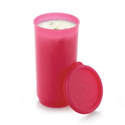 Mastercook Pp 303 Round Glass With Lid Container | 470 ml - Assorted