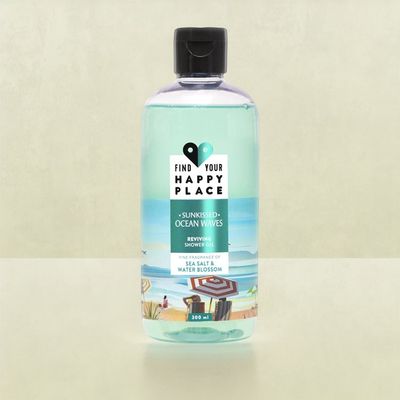 Find Your Happy Place Sunkissed Ocean Waves Shower Gel Sea Salt & Water Blossom