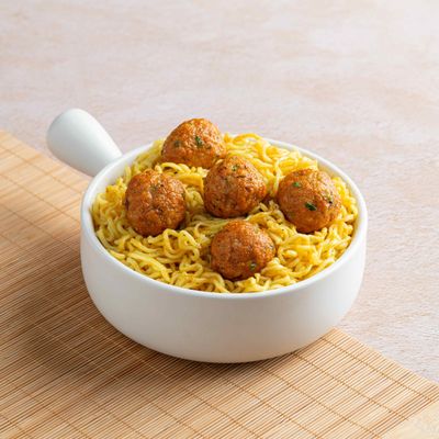 Chicken Meatballs Maggi
