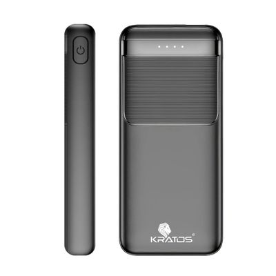 Legend Champ Power Bank 20000mAh, Fast Charging 22.5W, Triple Output,USB Type C Connector, PD Quick Charge Power Bank for iPhone, Android & Other Phones, BIS Certified,Made in India - Black