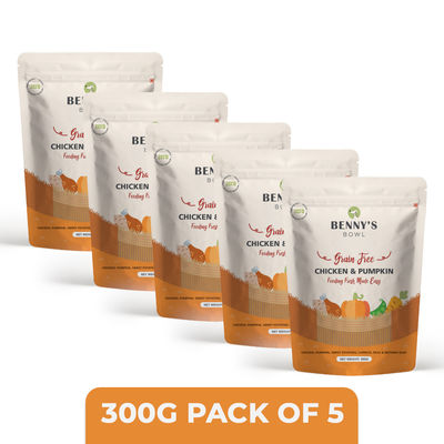 Bennys Bowl Fresh Wet Dog Food Chicken Pumpkin