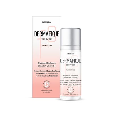 Dermafique Advanced Radiance Serum With Vitamin C, Reduces Dull Skin, Boosts Brightness