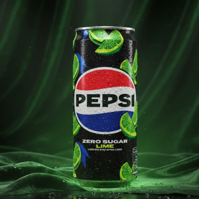 Pepsi Zero Sugar Lime Flavored Soft Drink