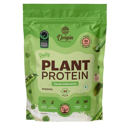 Daily Plant Protein Unflavoured- 32 Servings