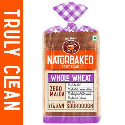 Zero Maida Whole Wheat Bread | No Added Preservatives | Clean Label