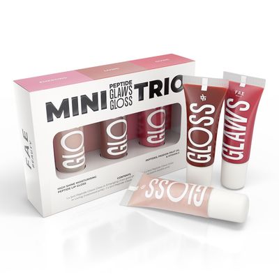 Mini Peptide Lip Gloss Trio | Shades - Living, Giving & Emerging