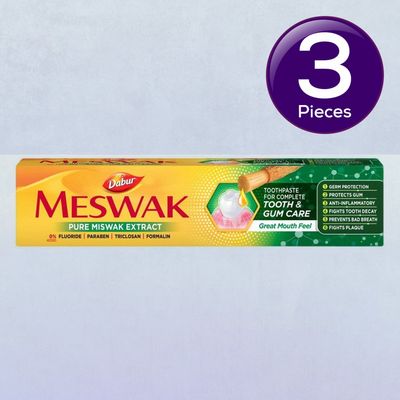 Dabur Meswak Pure Miswak Extract Toothpaste Combo