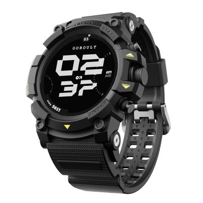 Thrux 1.39 Inch HD | GPS Tracker | BT Calling |Smartwatch | Black
