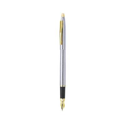 Kriss White Gold Fountain Pen