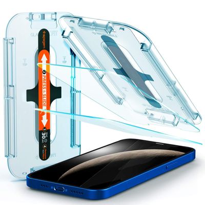 Ez Fit Tempered Glass Screen Guard For Iphone 12 And Iphone 12 Pro - 2 Pack For Cellphone