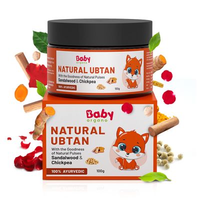 Babyorgano Ayurvedic Natural Ubtan Powder Skin Lightening And Tan Removal
