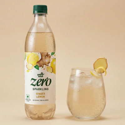 Ginger Lemon Sparkling Water