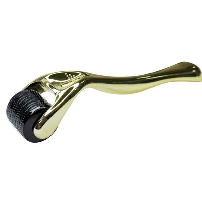 Beautiliss Derma Roller Gold with 540 Needles Gold