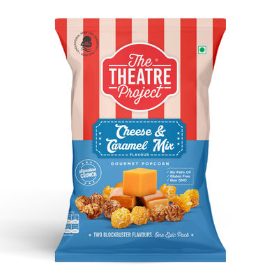 TTP Popcorn Cheese & Caramel Pouch