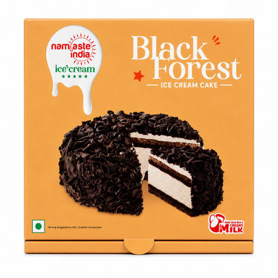 Black Forest Ice Cream Cake