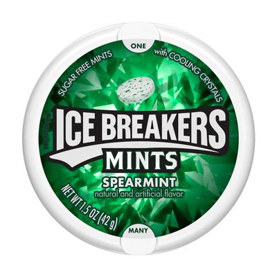 Sugar Free Mint with Cooling Crystal, Spearmint