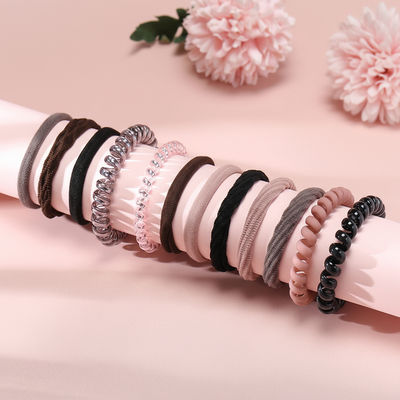 Textured Hair Ties (Multicolour)