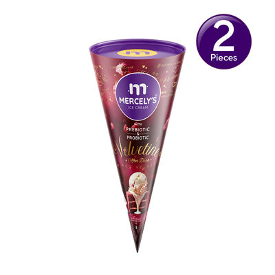 Mercely's Red Velvet Velvetine Ice Cream Cone (Pack) Combo