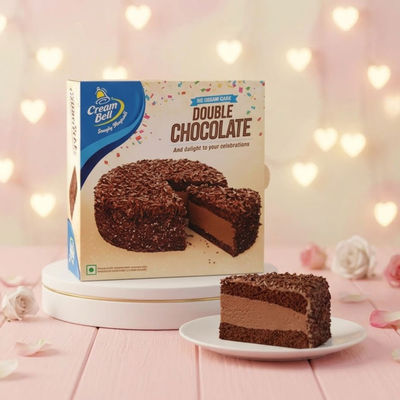 Double Chocolate Ice Cream Cake | Soft & Creamy