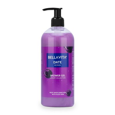 Bella Vita Luxury Date Woman Body Wash Refreshing Shower Gel for Deep Cleansing