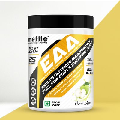 Getmymettle Eaa With Glutamine Vitamins & Electrolytes (Green Apple)