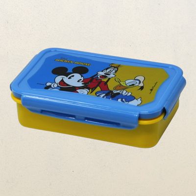 Disney Mickey Lunch Box - Yellow & Blue