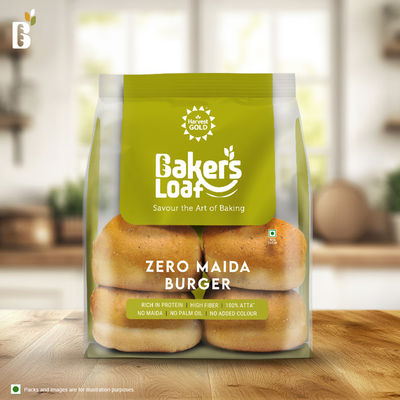 Zero Maida No Palm Oil Burger by Harvest Gold